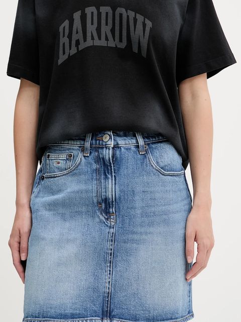 Tommy Jeans spódnica jeansowa kolor niebieski mini ołówkowa DW0DW20136 - zdjęcie produktu nr 1