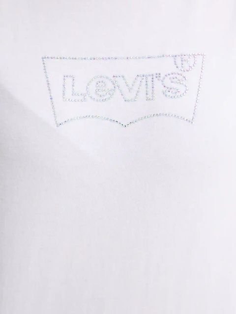 Levi's t-shirt bawełniany damski kolor biały 17369