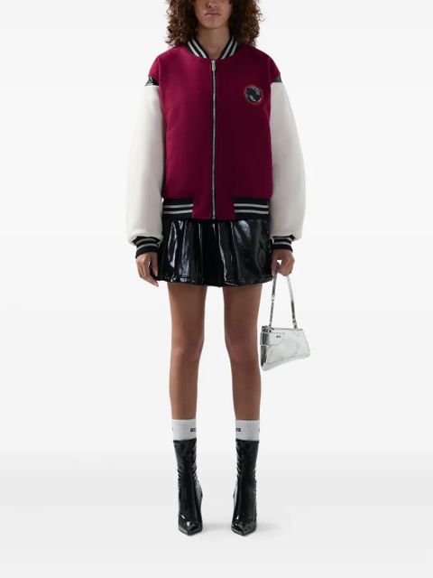 GCDS patch-motif bomber jacket - Red - zdjęcie produktu nr 2