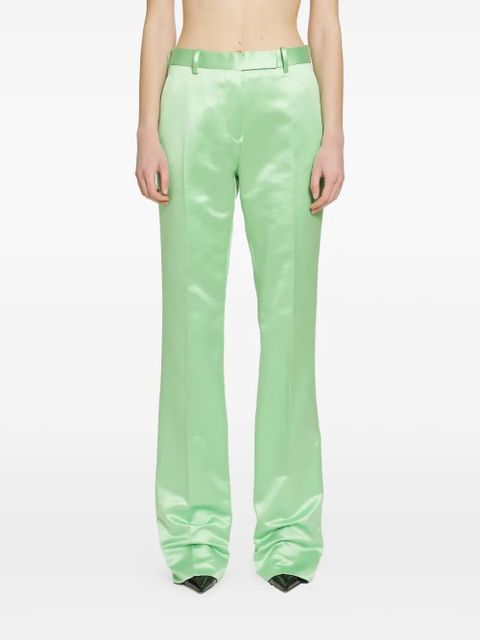 TOM FORD Duchesse tailored trousers - Green - zdjęcie produktu nr 1