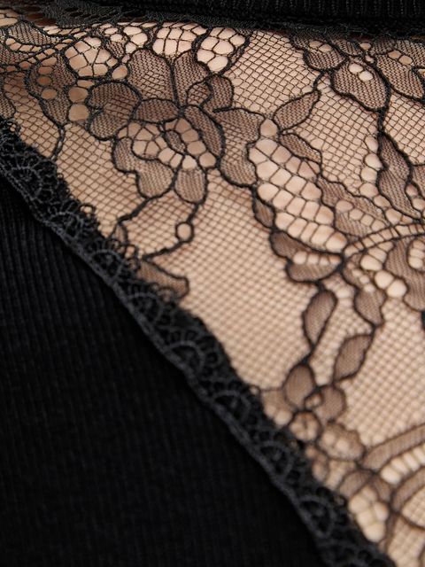 Morgan sweter damski kolor czarny lekki MCHANTI