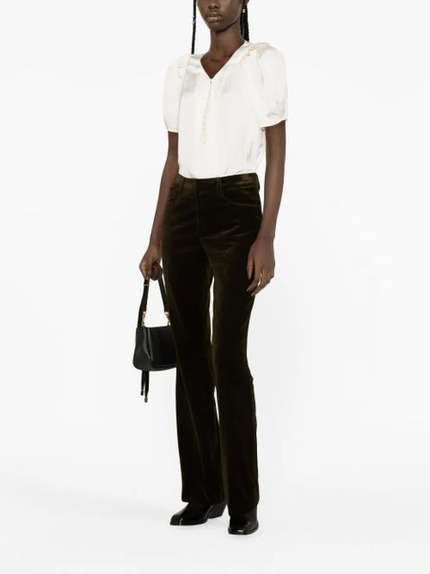 Zadig&Voltaire puff-sleeve satin top - Neutrals - zdjęcie produktu nr 2