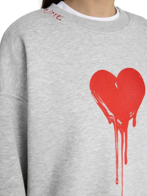 Zadig&Voltaire Oscar heart sweatshirt - Grey