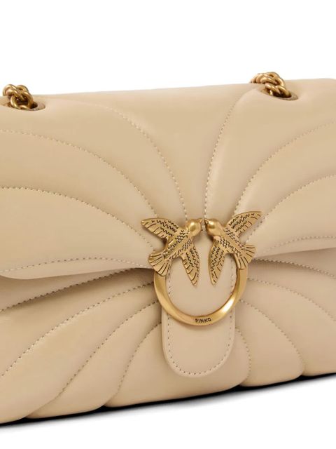 PINKO large Love Bag Puff quilted shoulder bag - Neutrals