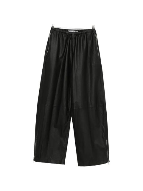 Alexander Wang elasticated-waistband trousers - Black - zdjęcie produktu nr 1