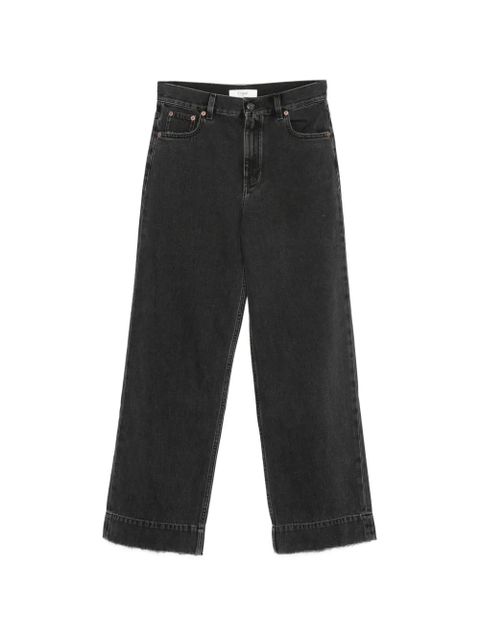 Chloé logo-patch jeans - Black - zdjęcie produktu nr 1