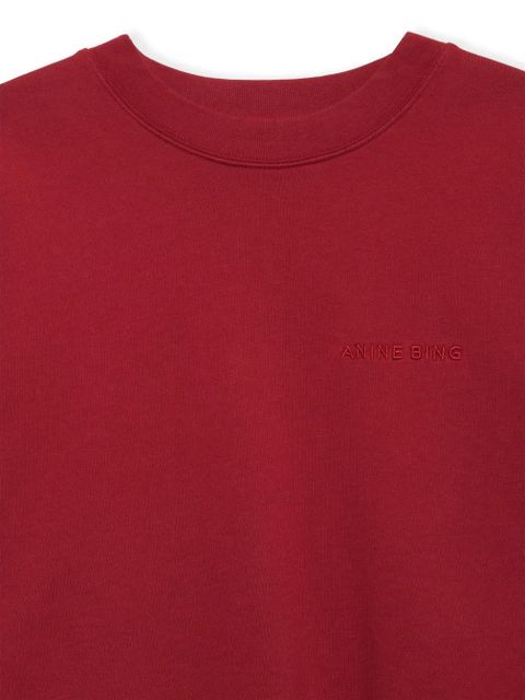 ANINE BING Miles sweatshirt - Red