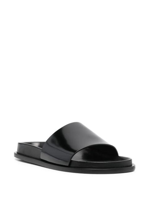 Saint Laurent Nichols slides - Black - zdjęcie produktu nr 2