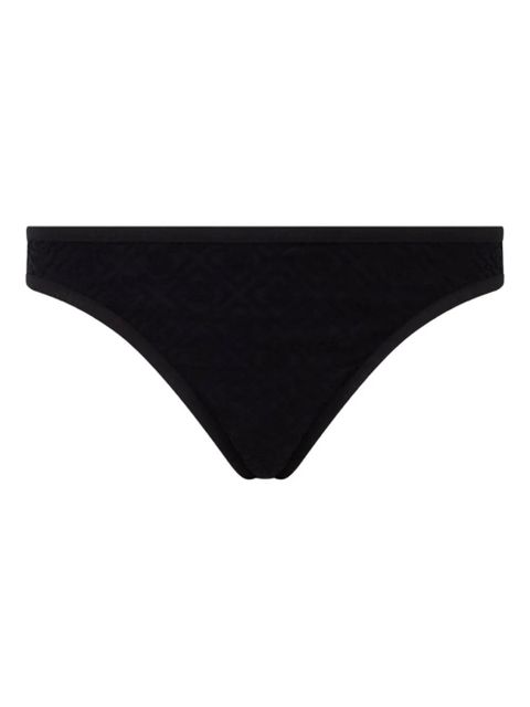 Casablanca monogram bikini bottom - Black - zdjęcie produktu nr 1