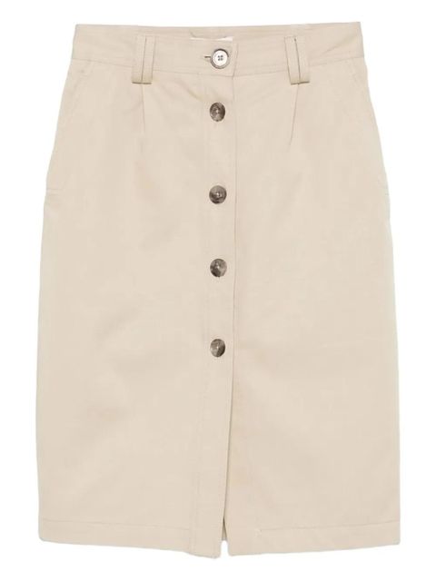 ANINE BING high-waisted skirt - Neutrals - zdjęcie produktu nr 1