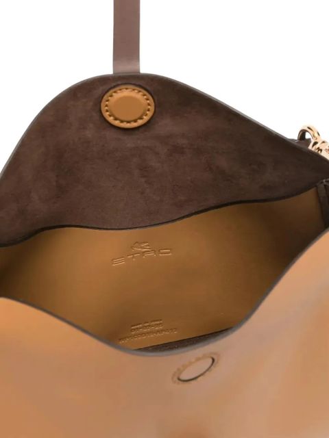 ETRO Pony buckle-detail tote bag - Brown