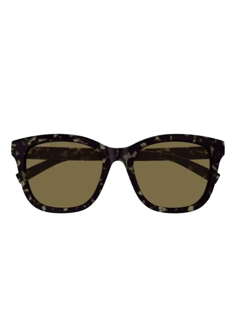 Gucci Eyewear square-frame sunglasses - Brown - zdjęcie produktu nr 1
