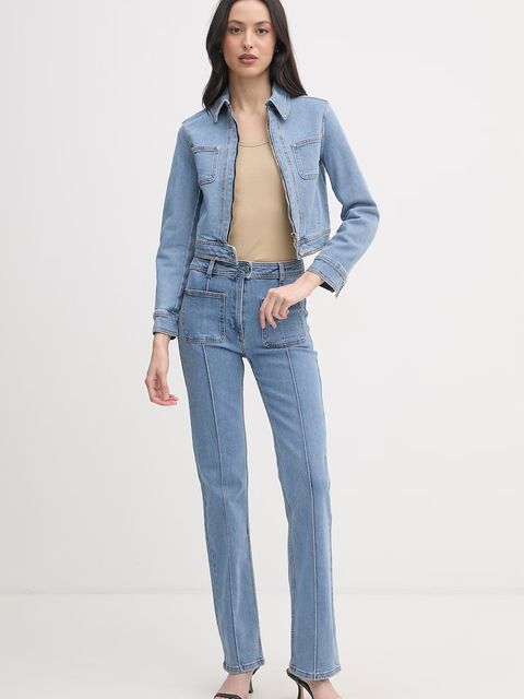 United Colors of Benetton jeansy flare damskie - zdjęcie produktu nr 1