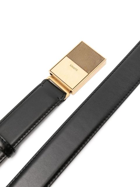 KHAITE leather belt - Black - zdjęcie produktu nr 2