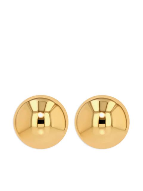 ANINE BING 14kt yellow gold large Dome earrings - zdjęcie produktu nr 1