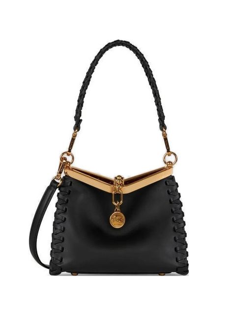 ETRO small Vela leather shoulder bag - Black - zdjęcie produktu nr 1