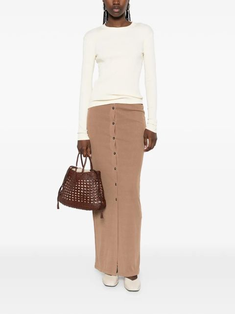 Nanushka slim-fit long-sleeve T-shirt - Yellow - zdjęcie produktu nr 2