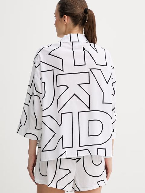 DKNY piżama damska z wiskozy - zdjęcie produktu nr 1