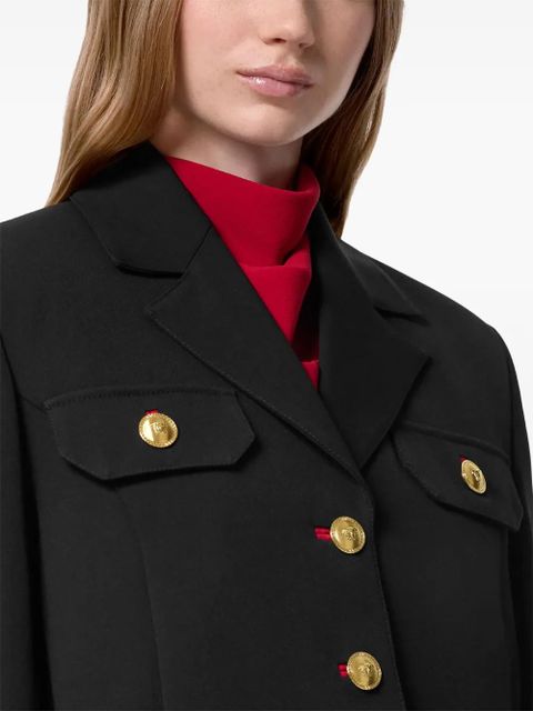 Versace Uniform cropped jacket - Black