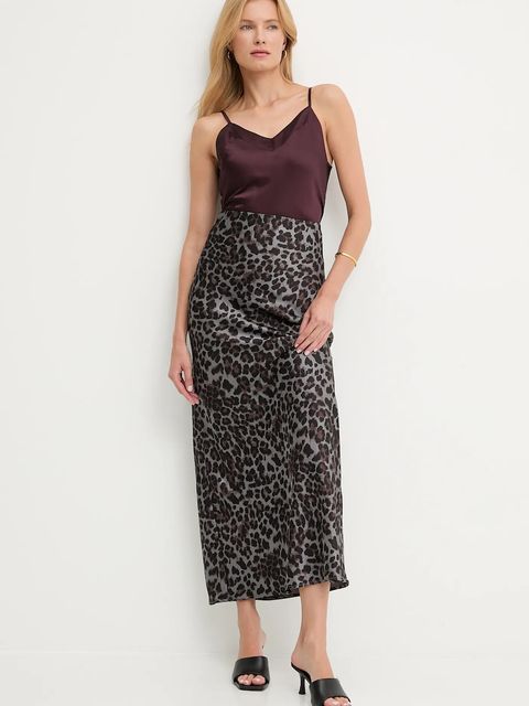 Answear.LAB spódnica kolor szary maxi prosta - zdjęcie produktu nr 2