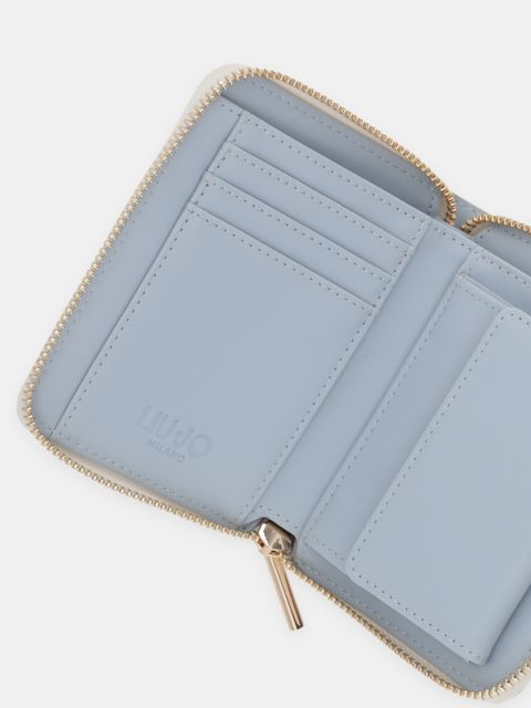 Liu Jo portfel damski kolor beżowy AA6156 E1109