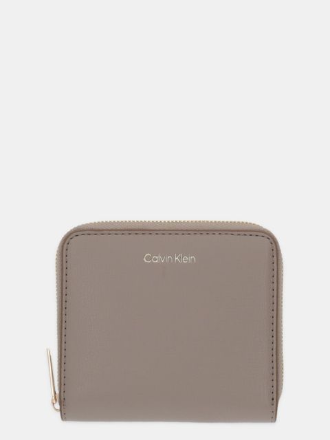 Calvin Klein portfel damski kolor beżowy LV04F1120G - zdjęcie produktu nr 1