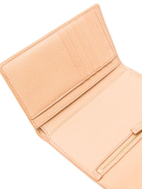 Chloé tri-fold leather wallet - Neutrals