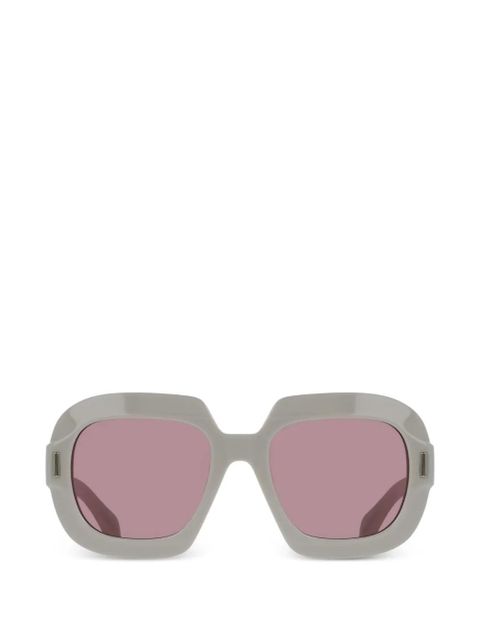 Ferragamo square-frame sunglasses - Neutrals - zdjęcie produktu nr 1