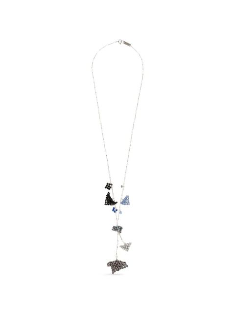 ISABEL MARANT beaded-charm necklace - Silver - zdjęcie produktu nr 1