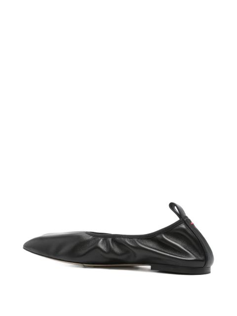 Aeyde Nomi ballet flats - Black