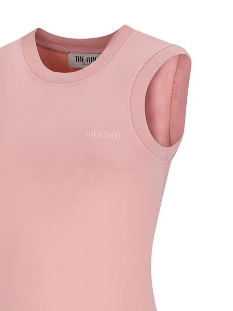 The Attico Reese jersey tank top - Pink