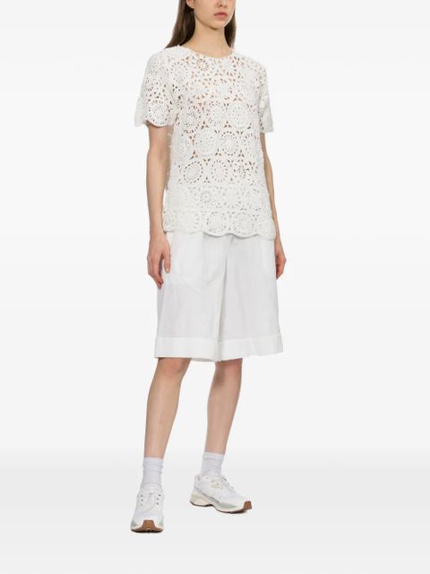Comme Des Garçons crochet top - White - zdjęcie produktu nr 1
