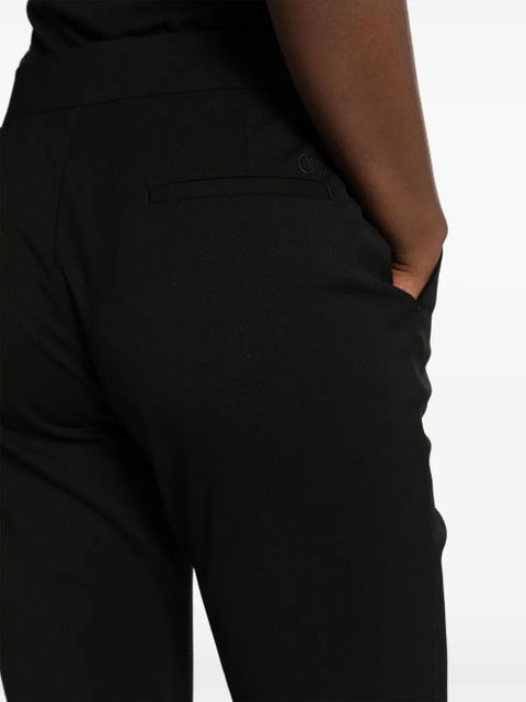 Off-White split-hem straight-leg trousers - Black