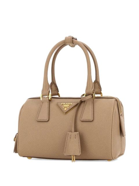 Prada leather tote bag - Neutrals