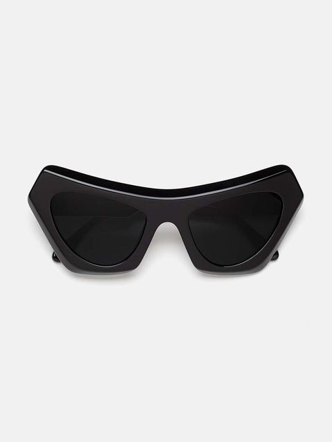 Marni okulary przeciwsłoneczne Devil's Pool Black damskie kolor czarny EYMRN00025.001.ZTJ