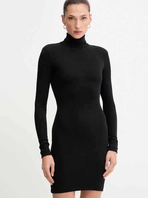 La Mania sukienka YOKO kolor czarny mini dopasowana YOKO - zdjęcie produktu nr 1