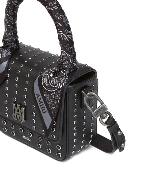 AMIRI studded nano stud bag - Black