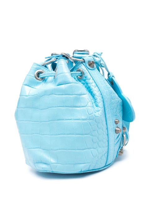 Balenciaga Le Cagole Xs bucket bag - Blue