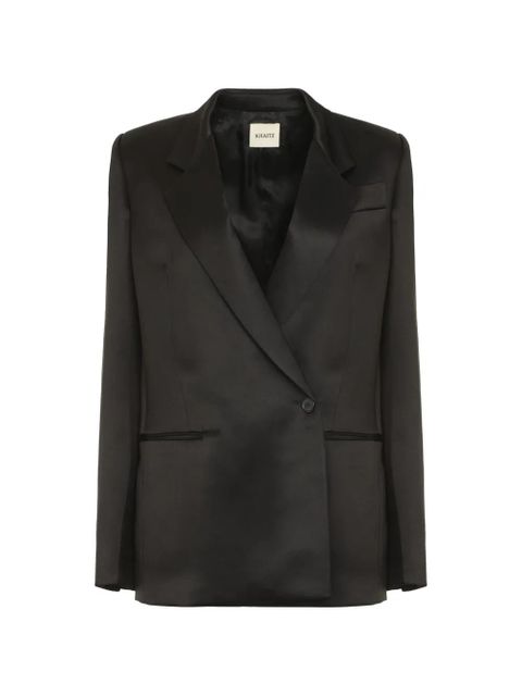 KHAITE Willow double-breasted blazer - Black - zdjęcie produktu nr 1