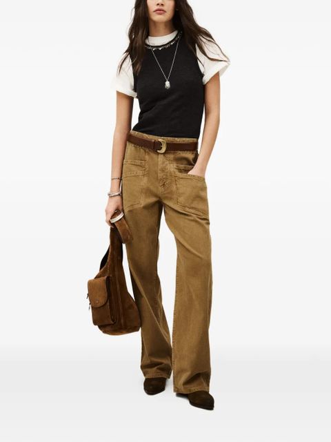 Ba&Sh Fina drawstring pocket trousers - Brown - zdjęcie produktu nr 2