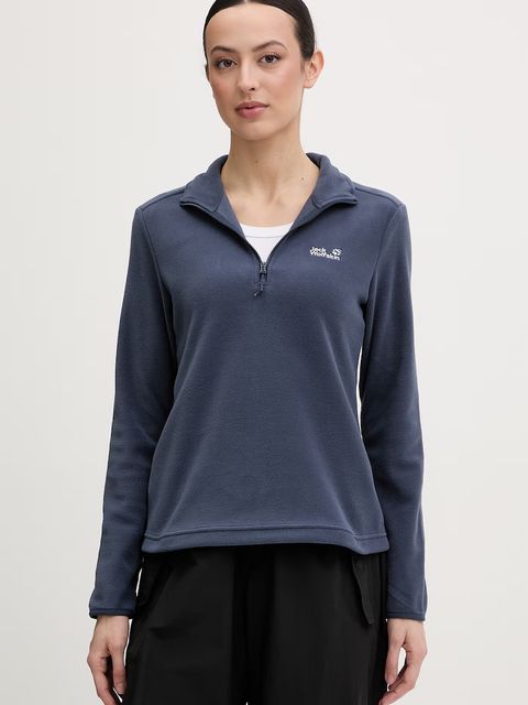 Jack Wolfskin bluza damska polarowa Taunus 100 - zdjęcie produktu nr 2