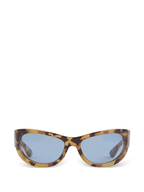 TOM FORD oval-frame sunglasses - Brown - zdjęcie produktu nr 1
