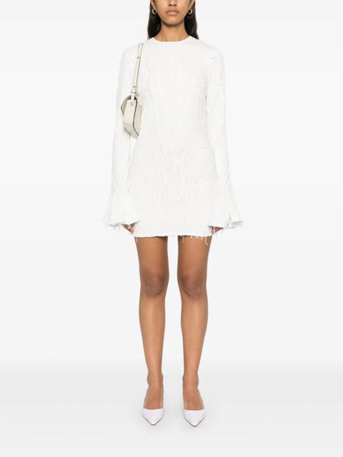 ROTATE BIRGER CHRISTENSEN open-back mini dress - White - zdjęcie produktu nr 2