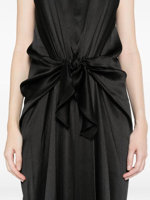 JW Anderson knot maxi dress - Black