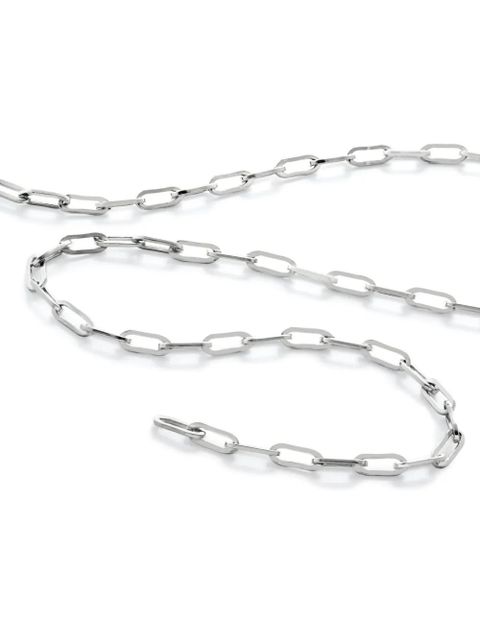 Monica Vinader recycled sterling-silver paperclip-chain necklace