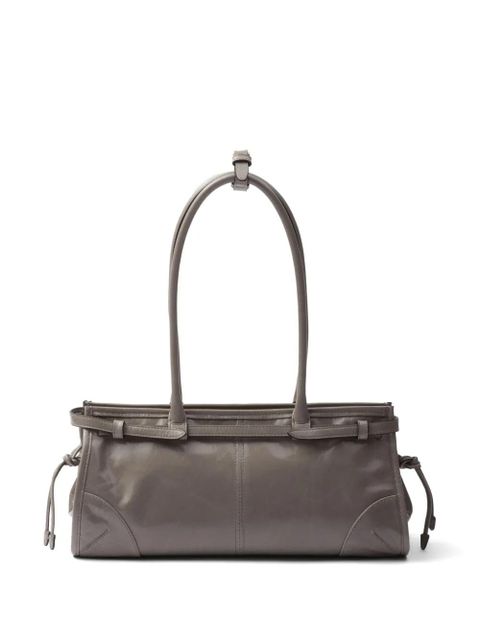 Prada medium Bonnie tote bag - Grey