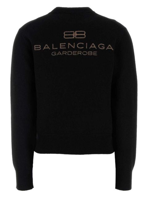 Balenciaga wool jumper - Black - zdjęcie produktu nr 2