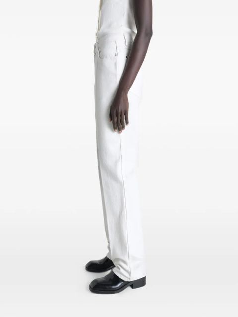 LEMAIRE belt-loop pocket jeans - White