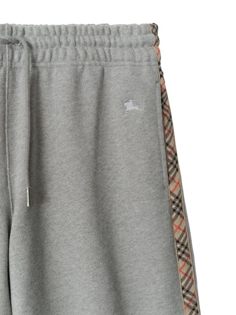 Burberry checkered-trim track pants - Grey - zdjęcie produktu nr 2
