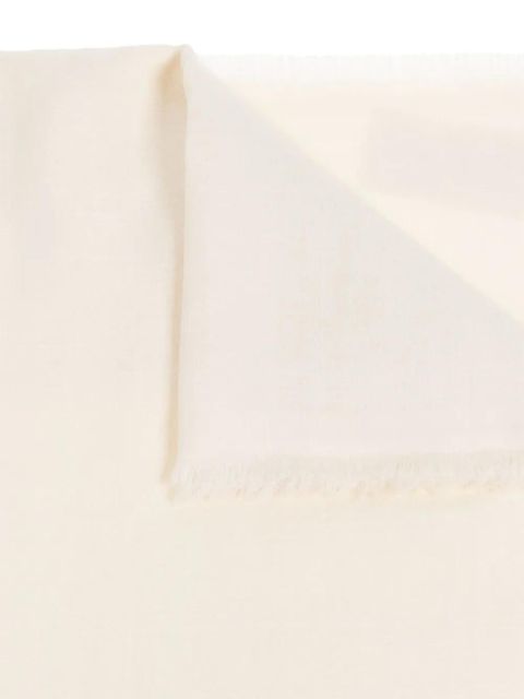 Max Mara Curvone scarf - White